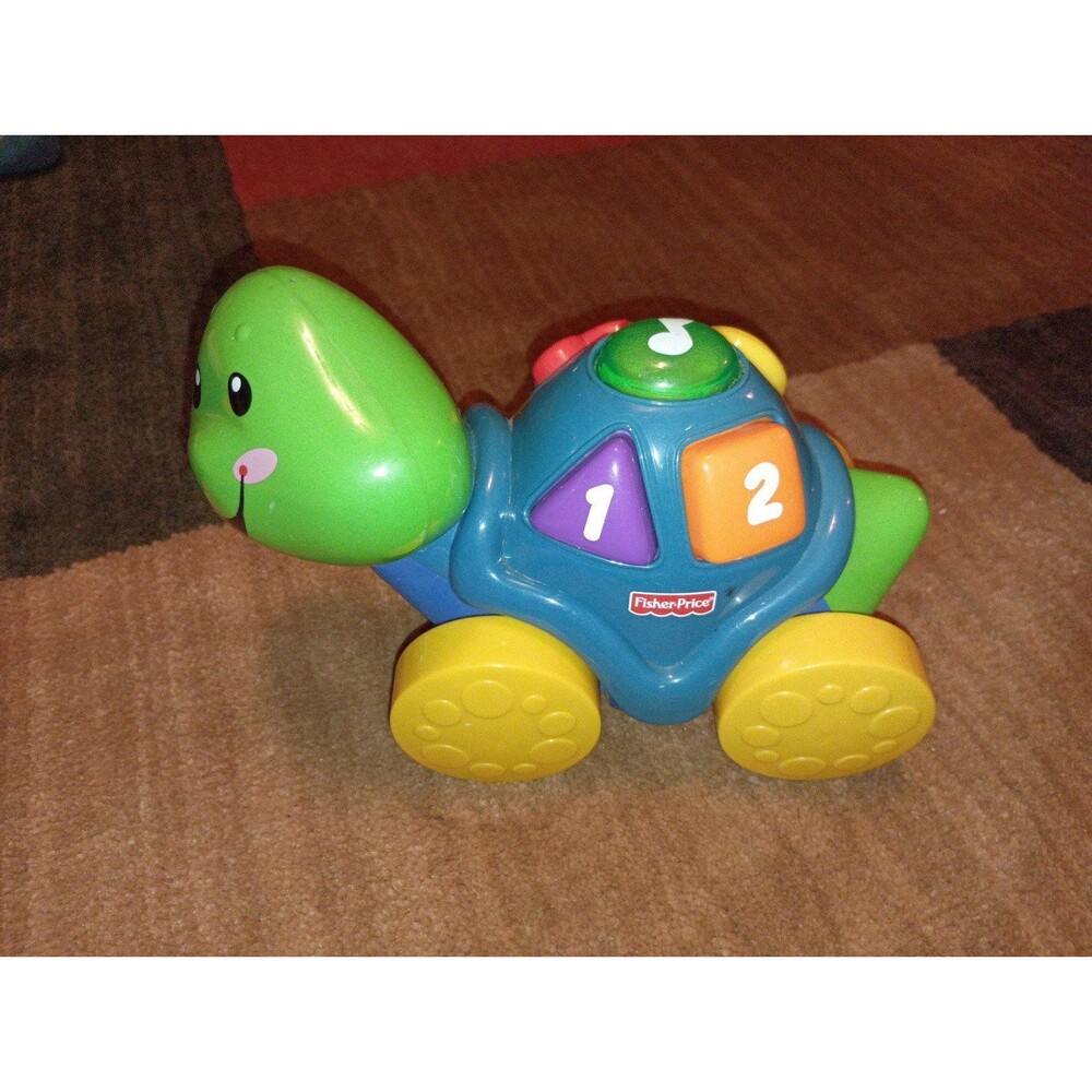 Fisher-Price Laugh and Learn Roll-Along Turtle